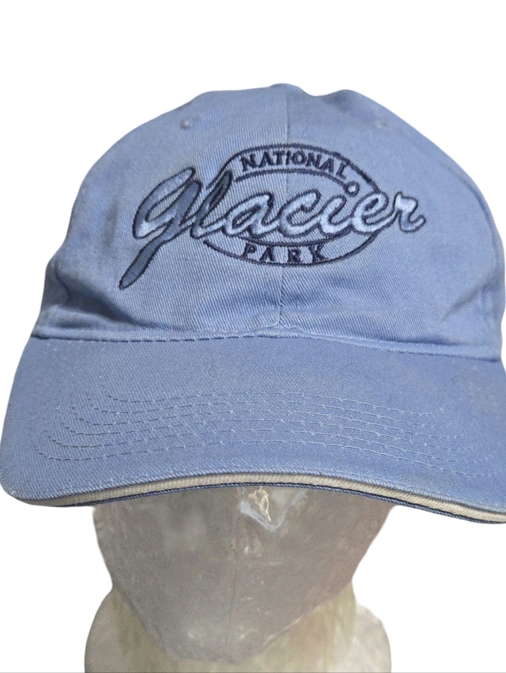 triangl swimwear Light Blue Glacier Embroidered Baseball Cap